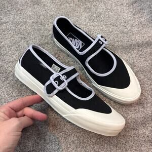 New! Vans Mary Jane Ballerina Black Women's 6